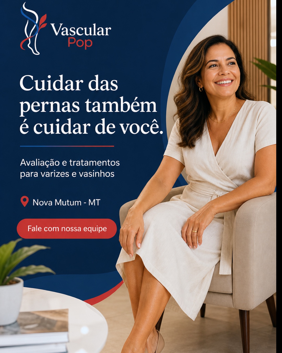Anúncio com abordagem de autocuidado